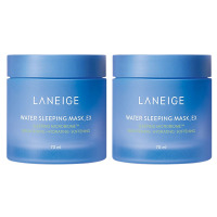 [两瓶]韩国兰芝LANEIGE夜间睡眠补水免洗面膜70ml 补水肌肤