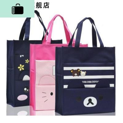 防水帆布补课包学习画画黑色小学生高中生书法四五年便携式手提袋NEW LAKE女士单肩包