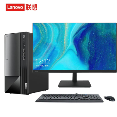  联想(Lenovo)扬天T4900K 台式电脑整机(i7-13700 16G 1T SSD固态 RTX4060 12G独立显卡 WIN11)27英寸显示器 商用