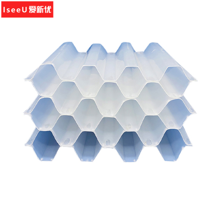 爱新优 丙烯PP斜管填料DN80mm 立方米