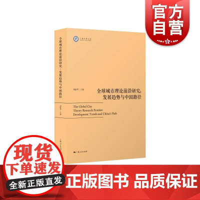 全球城市理论前沿研究 发展趋势与中国路径上海社科文库上海人民出版社中国经济世界城市网络研究