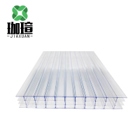珈瑄 阳光板 透明耐力板实心采光板隔热遮阳雨棚车棚板 8mm 平方米