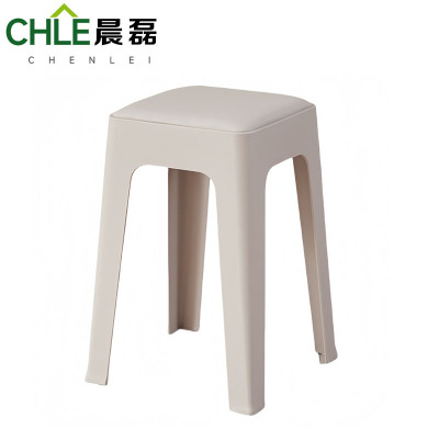 晨磊 塑料凳 47*32*28cm(白色) 个