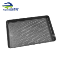 铂锜澳素面深条孔烤盘 黑色/64*40*3cm/个