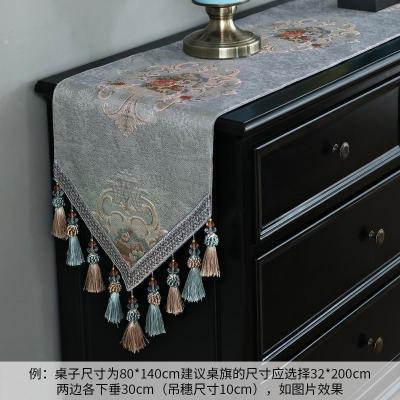 家柏饰(CORATED)桌旗欧式茶几餐桌装饰盖布长条电视柜五斗柜鞋柜旗布防尘盖巾家用