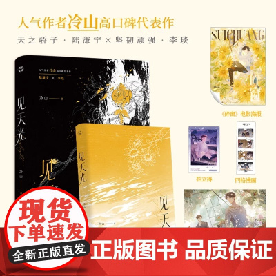 见天光(网络原名:暗河长明)青春爱情文学小说 正版书籍 人气作者冷山高口碑代表作品 新增两篇番外 书籍