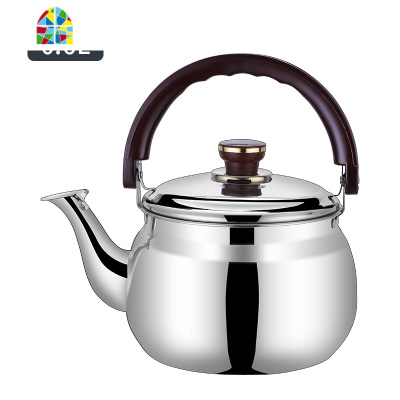 304不锈钢大容量烧水壶加厚鸣音煲水壶煤气燃气电磁炉茶壶家用 FENGHOU 16CM(钛金水壶)1.0L