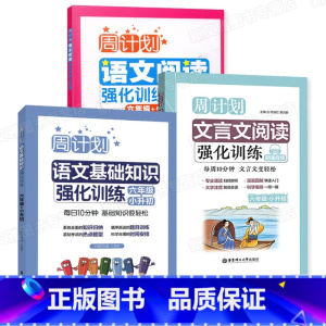 [正版]小学周计划六年级语文阅读理解强化训练基础知识强化训练小古文小学文言文强化训练六年级语文阅读理解专项训练人教版