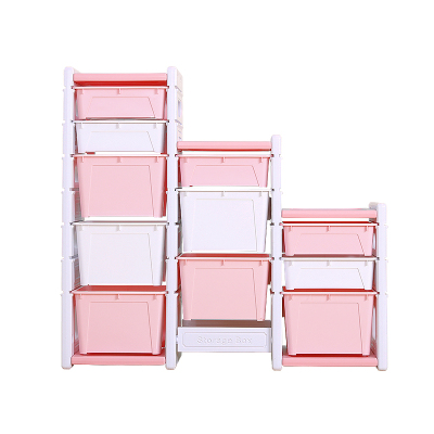 儿童书架玩具收纳架整理架置物架收纳柜幼儿园储物柜大容量