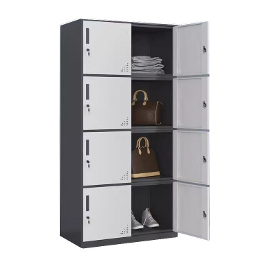 景福达套色柜子灰白八门90*45*185cm台