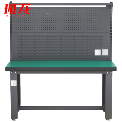 班龙钳工台1.2*0.75*0.8m双挂板张
