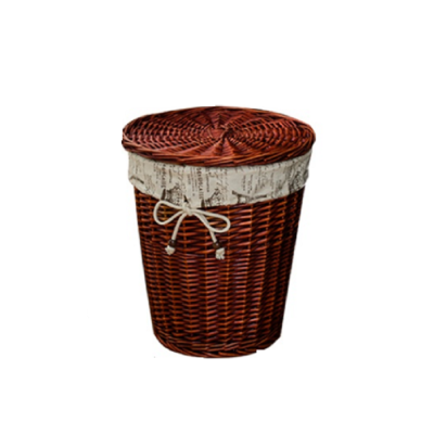 脏衣篮藤编有盖衣物脏衣服收纳筐洗衣篮收纳篮柳编脏衣篓编织筐子