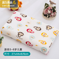 乳胶枕头儿童枕芯男女小枕头午睡小号单人枕头芯带枕套家用护颈枕 三维工匠