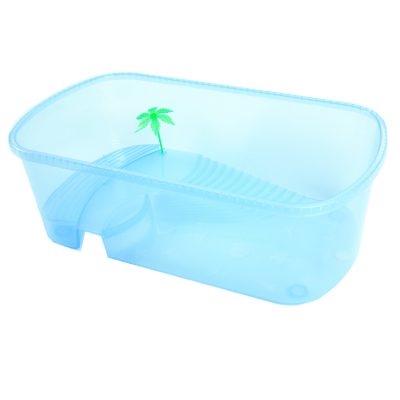 排水乌龟缸小养龟盆箱巴西带晒台鱼缸水陆缸乌龟塑料养乌龟活