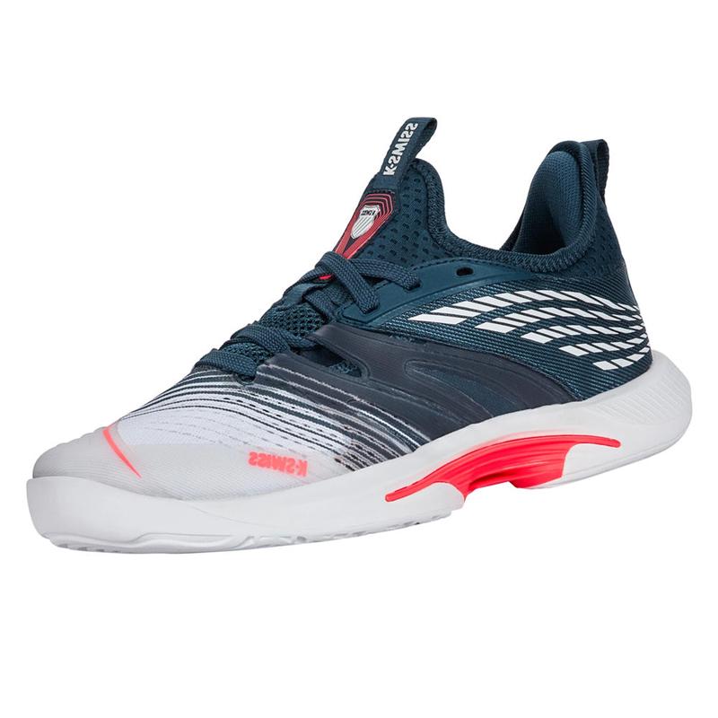 K-SWISS男网球鞋轻量透气速干防滑专业运动耐磨训练鞋