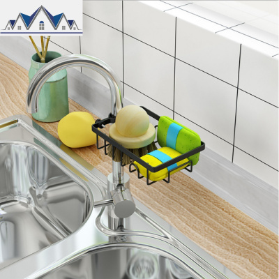 304不锈钢置物架厨房水边上方沥水碗架水池台放碗碟筷刀收纳架 三维工匠