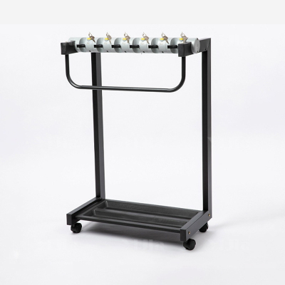 翌嘉YJ4122846 雨伞架大容量伞架商用酒店铁艺含锁雨伞收纳架 加高款6头