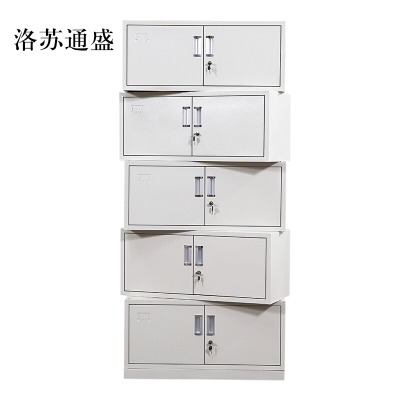 洛苏通盛钢制文件柜资料柜档案柜财务凭证柜带锁储物柜铁皮柜书柜分五节文件柜常规款