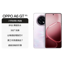 OPPO A6 GT 12GB+256GB 莹彩粉 骁龙7 Gen3 5G芯 7000mAh大电池 80W快充 5G手机