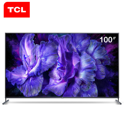 TCL 官方旗舰 100x6c (100英寸)吋 4K超薄高清 人工智能 语音 平板LED液晶 大屏液晶平板电视机
