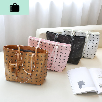 大包包女2020新款潮女包单肩包韩版时尚休闲大容量手提包托特包女NEW LAKE女士单肩包