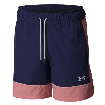 安德玛(under armour)运动短裤轻便透气弹性腰围四向伸展男士健身训练