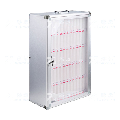 臻远 手机保管箱壁挂式存放柜带锁手机柜保管柜寄存箱手机箱 60位