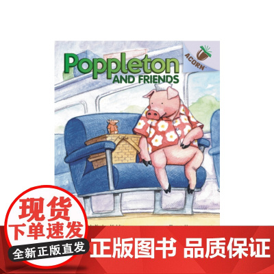 [英文原版 6-8岁]小猪波普尔顿 2 Poppleton 2 波普尔顿和朋友们 Poppleton and Frie