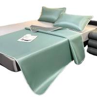 浩博时代 凉感冰丝席套装 120*195CM 套