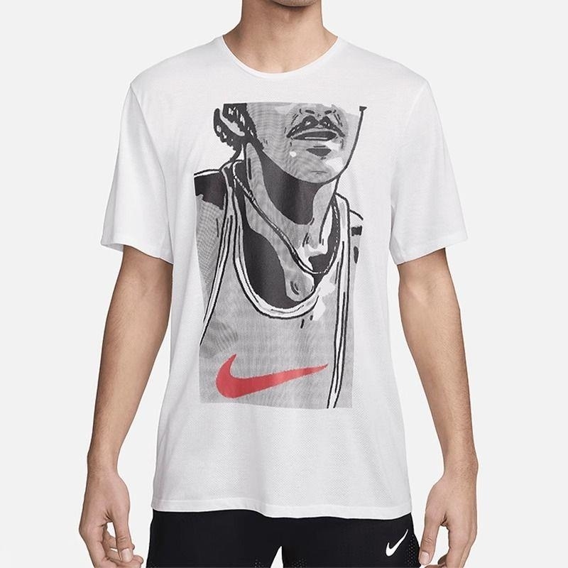 NIKE耐克短袖T恤运动休闲舒适透气圆领男装FN3997-121 D