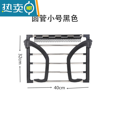 敬平窗外阳台晾晒器晒鞋架防盗窗护栏不锈钢暖气片晾衣架折叠家用