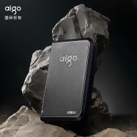 aigo HD808 4TB便携SATA移动硬盘超大容量2.5英寸高效存储