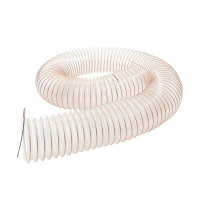 盛京联硕 PU聚氨酯风管镀铜钢丝软管 内径55mm壁厚0.9mm(10米)根