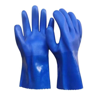 天鸣TM 浸塑手套 源头工厂 可定制 均码 双 深蓝色 均码