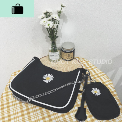 网红三合一小雏菊包女2020夏天流行新款洋气单肩包链条斜挎腋下包NEW LAKE女士单肩包