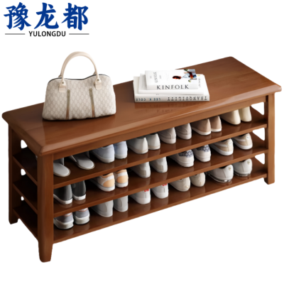 豫龙都鞋架三层个