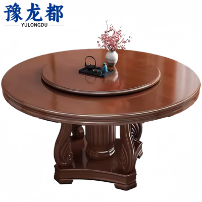豫龙都圆餐桌1.8米张