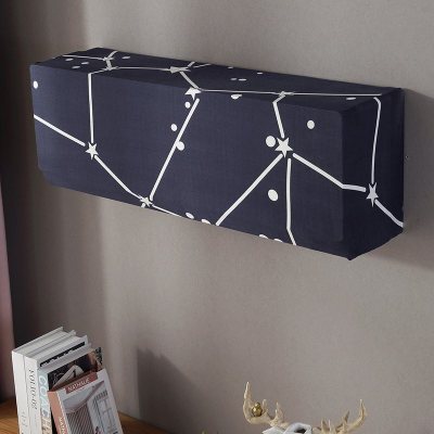 家柏饰(CORATED)全包挂式空调罩挂机防尘罩1.5匹2P奥克斯空调套P 星空 2件(通用款)不合适包运费退