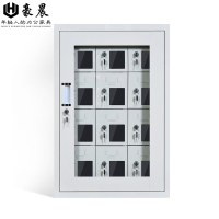 豪晨外玻门手机存放柜(12门)780*522*300mm 台