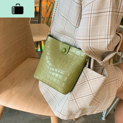 高级感洋气水桶包夏季链条小包包女包新款2020流行百搭ins斜挎包NEW LAKE女士单肩包