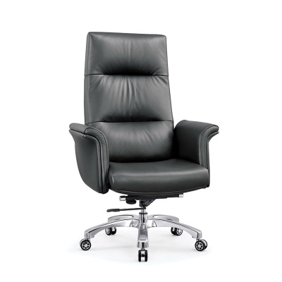 易企采 办公老板椅商务舒适班台椅电脑椅大班椅经理办公椅主管办公椅