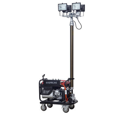 虎光风行 全方位自动升降工作灯 HG-7293 4*100W 黑色