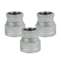 建支 国标热镀锌异径管箍 变径管古 大小头 玛钢 40*32mm 10个