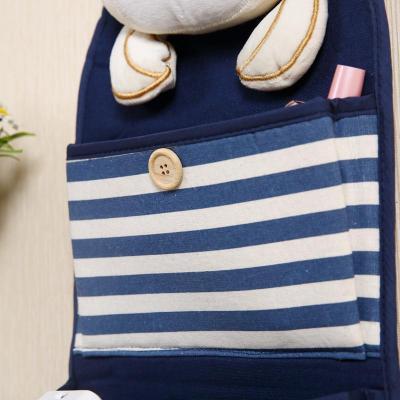 家柏饰(CORATED)布艺挂袋收纳袋墙挂式多层后衣柜收纳挂袋创意储物袋