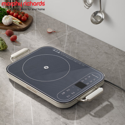 摩飞家用小型多功能电磁灶炒菜火锅大功率匀火加热爆炒十档火力 MR8900 白色 单位:个