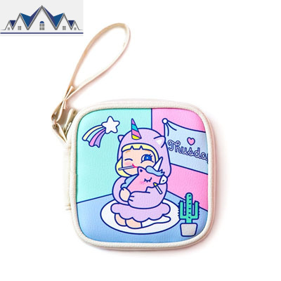 棒棒手机数据线 充电线收纳包 卡通可爱耳机数码包学生女软妹零钱 三维工匠