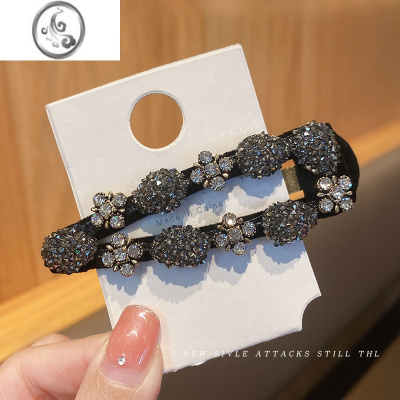 JiMi高级感发夹韩国网红ins简约侧边前额发卡一字夹少女刘海夹子头饰