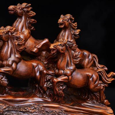 美帮汇八骏雄风马摆件办公室装饰办公桌摆件店铺公司开业礼品