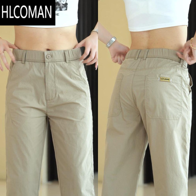 HLCOMAN商务休闲短裤男夏季薄款透气运动男裤2025新款百搭简约痞帅七分裤