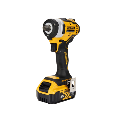 得伟 20V锂电无刷1/2紧凑型冲击扳手一电一充5.0Ah电池(DCF911-5X1)套